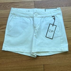 CP Jeans Shorts, Size 3, white